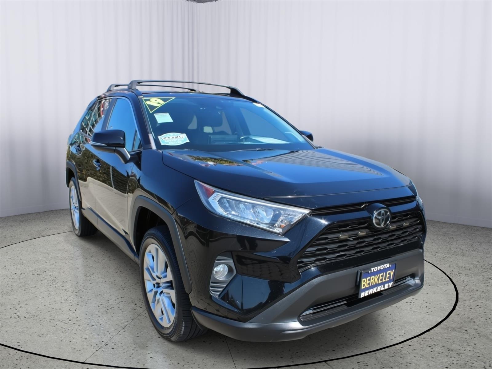 Midnight Black Metallic 2019 Toyota RAV4 SUV / Crossover All-Wheel Drive 8-Speed Automatic