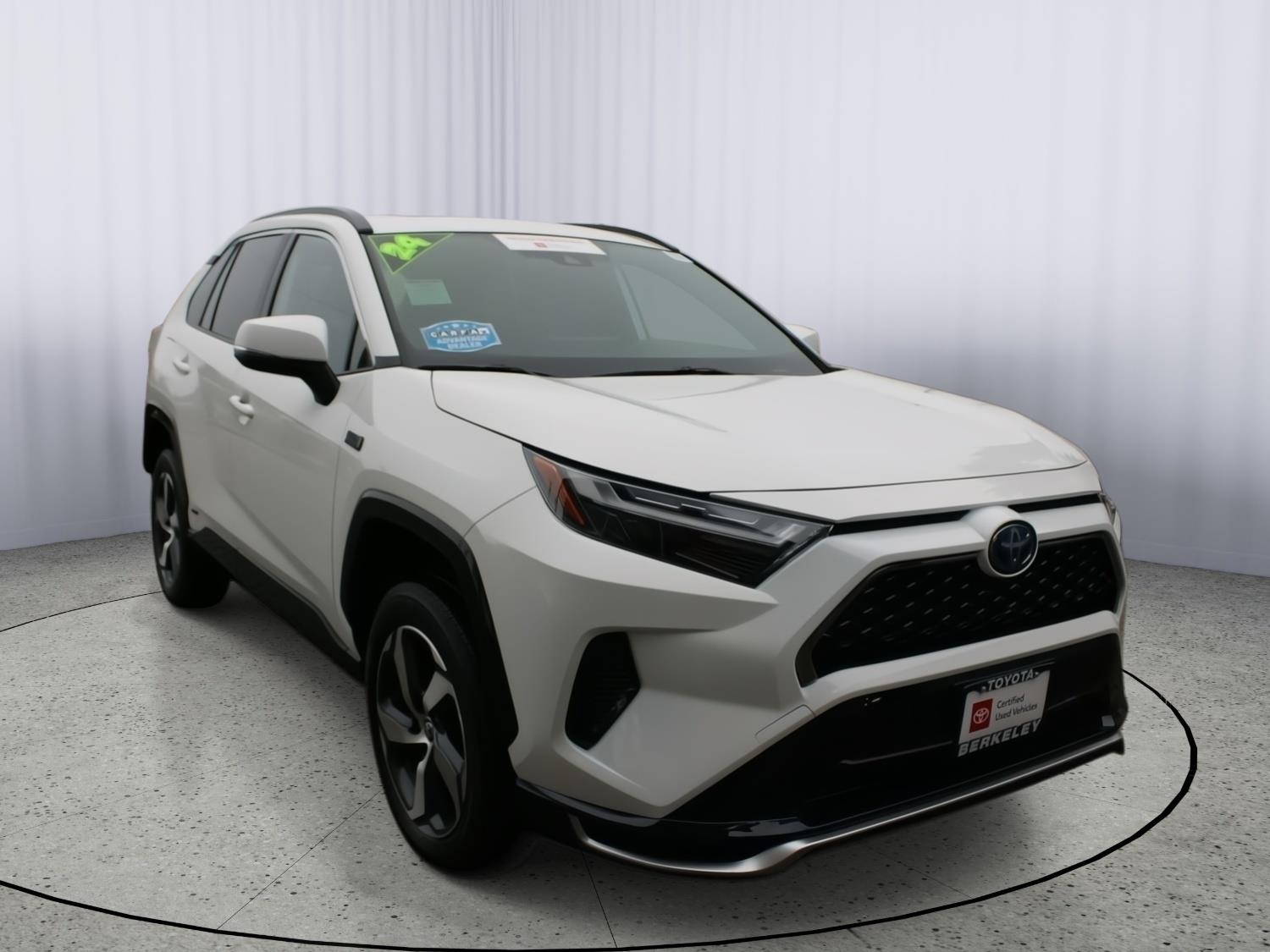 Ice Cap 2024 Toyota RAV4 Prime SUV / Crossover All-Wheel Drive Continuously Variable Transmission