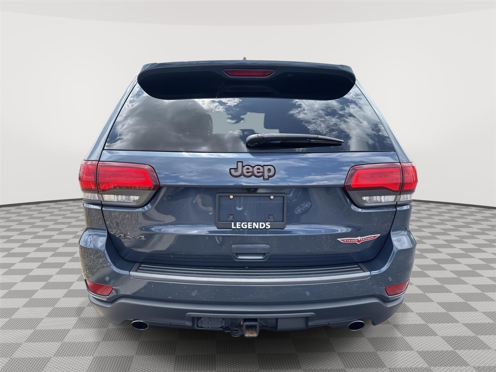 Used 2021 Slate Blue Pearlcoat Jeep Trailhawk image 12