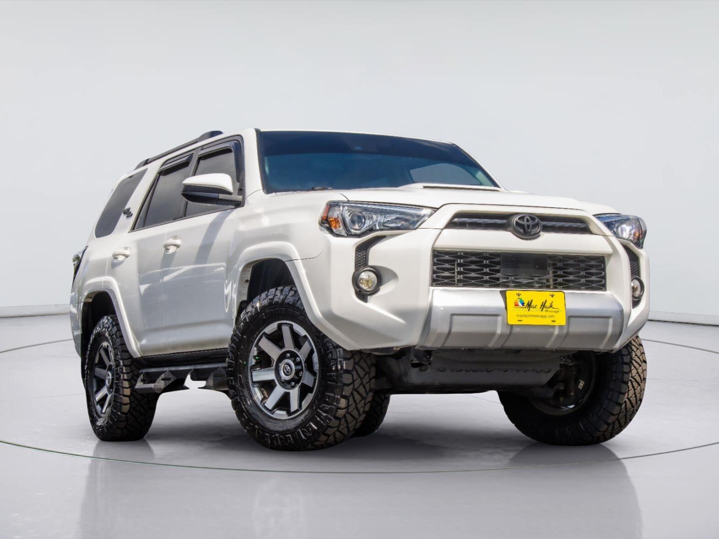 Super White 2020 Toyota 4Runner SUV / Crossover Four-Wheel Drive Automatic