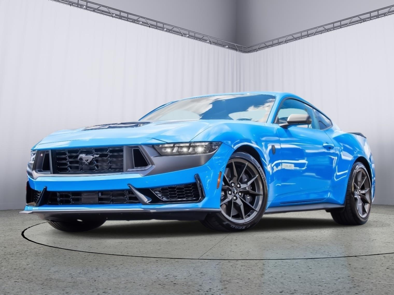 Grabber Blue 2026 Ford Mustang Coupe Rear-Wheel Drive Automatic