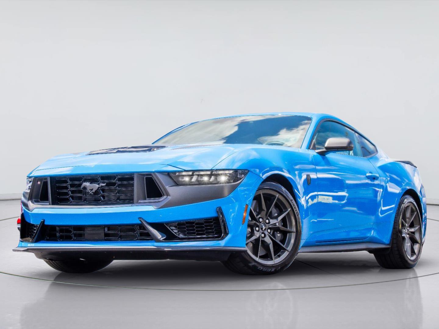 Grabber Blue 2026 Ford Mustang Coupe Rear-Wheel Drive Automatic