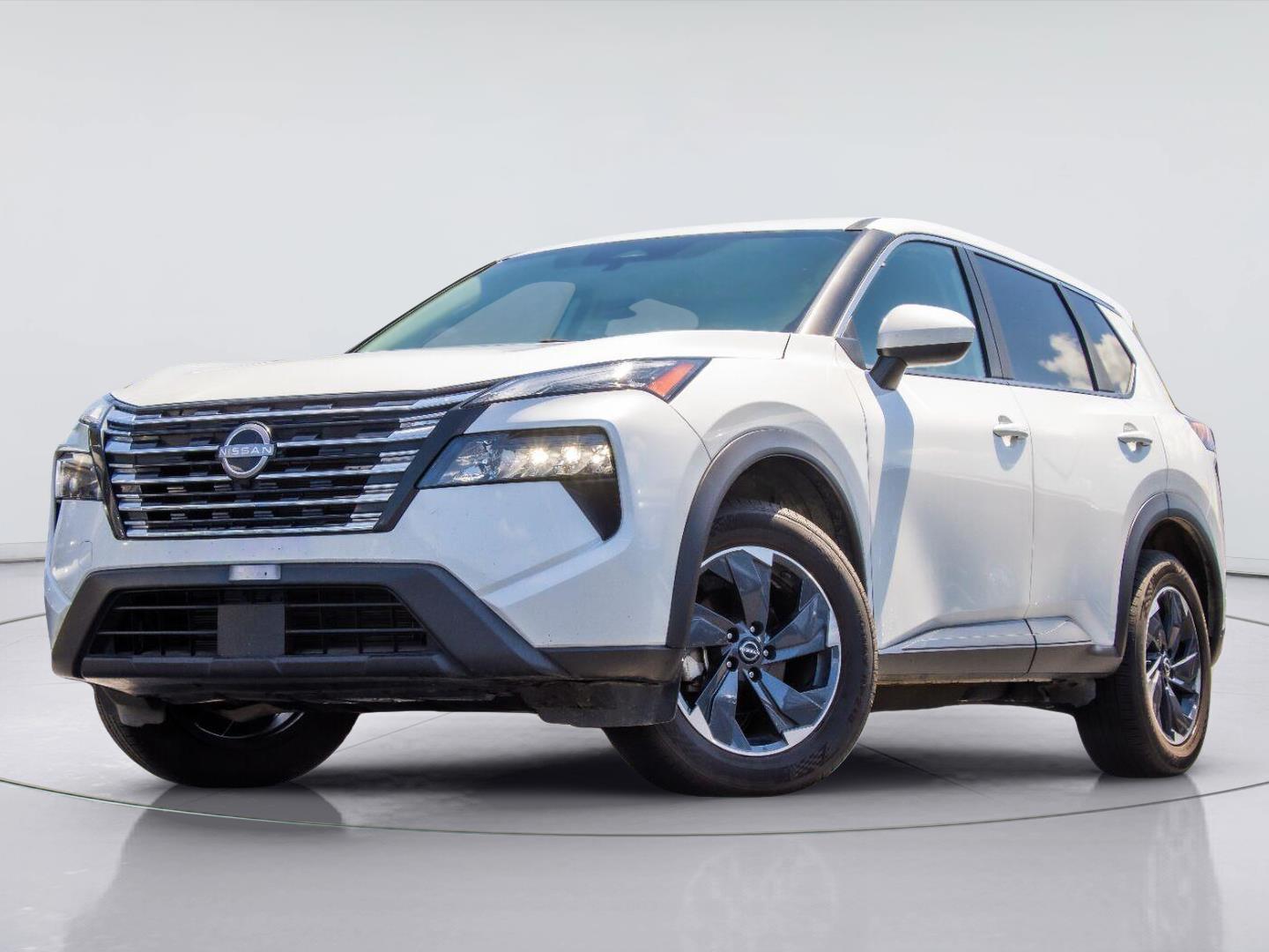Everest White Pearl 2024 Nissan Rogue SUV / Crossover All-Wheel Drive Continuously Variable Transmission