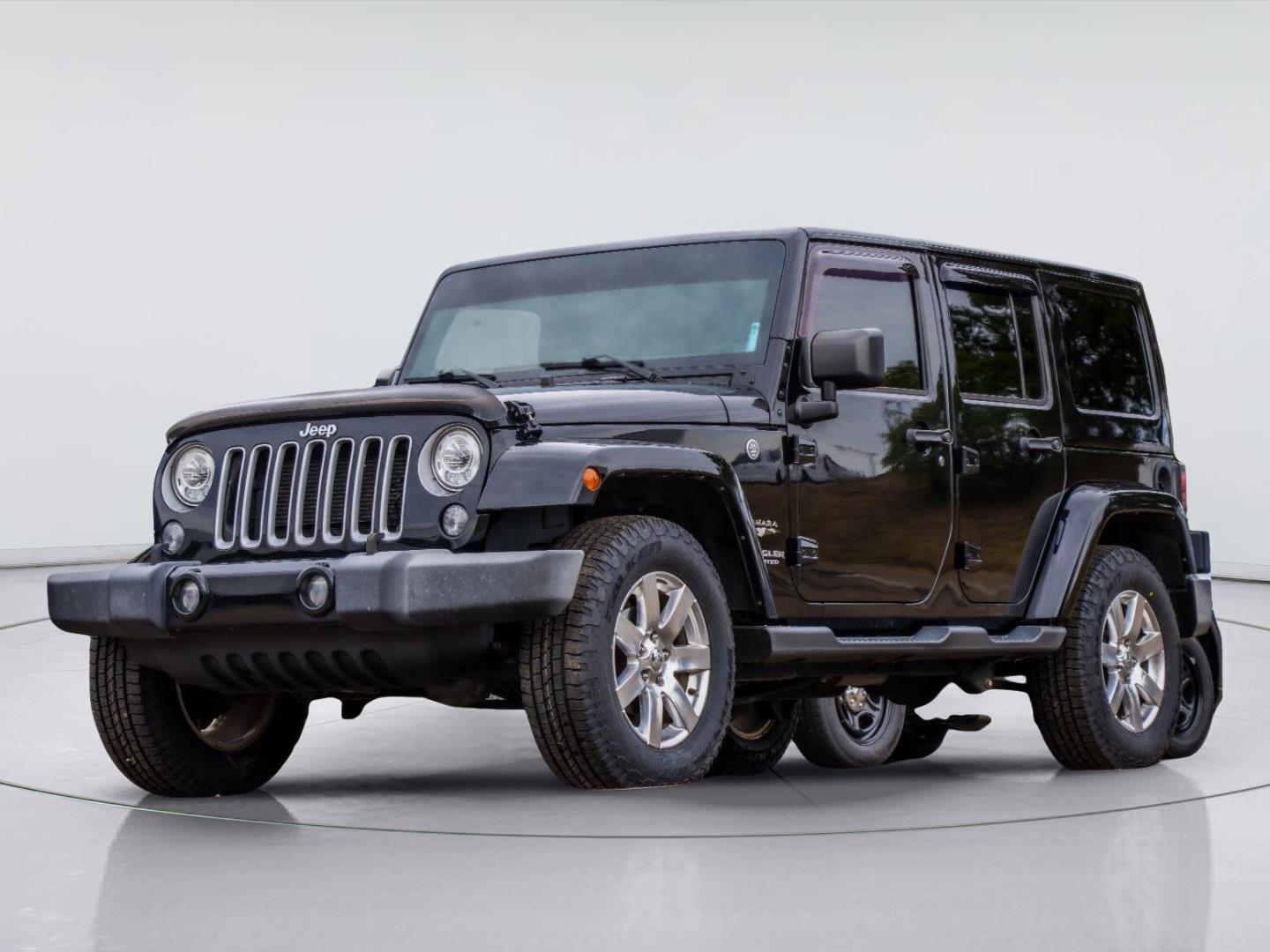 Black Clearcoat 2017 Jeep Wrangler SUV / Crossover Four-Wheel Drive 5-Speed Automatic