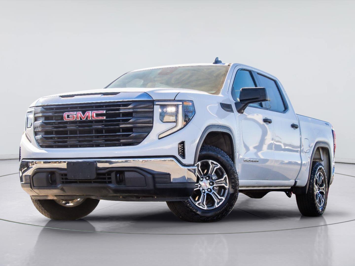 Summit White 2023 GMC Sierra 1500 Pickup Truck Four-Wheel Drive 8-Speed Automatic