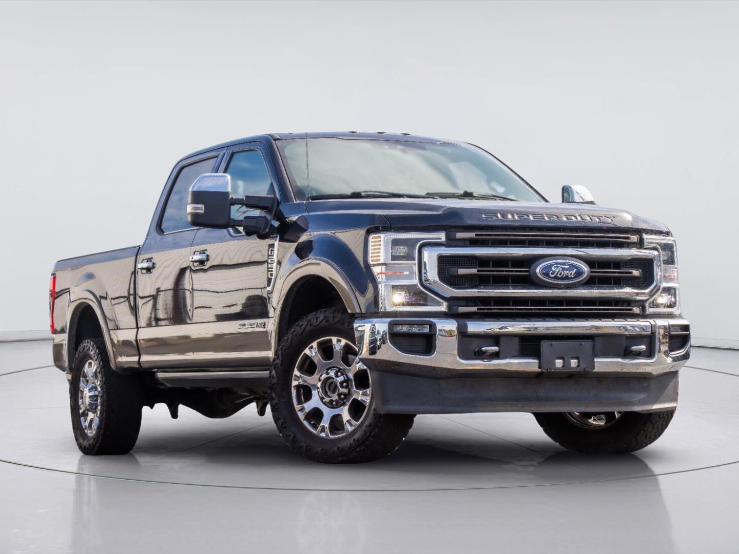 Agate Black/Stone Gray 2020 Ford F-250 Super Duty Pickup Truck Four-Wheel Drive Automatic
