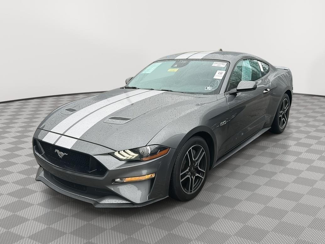 Gray (Carbonized Grey) 2021 Ford Mustang Coupe Rear-Wheel Drive Automatic