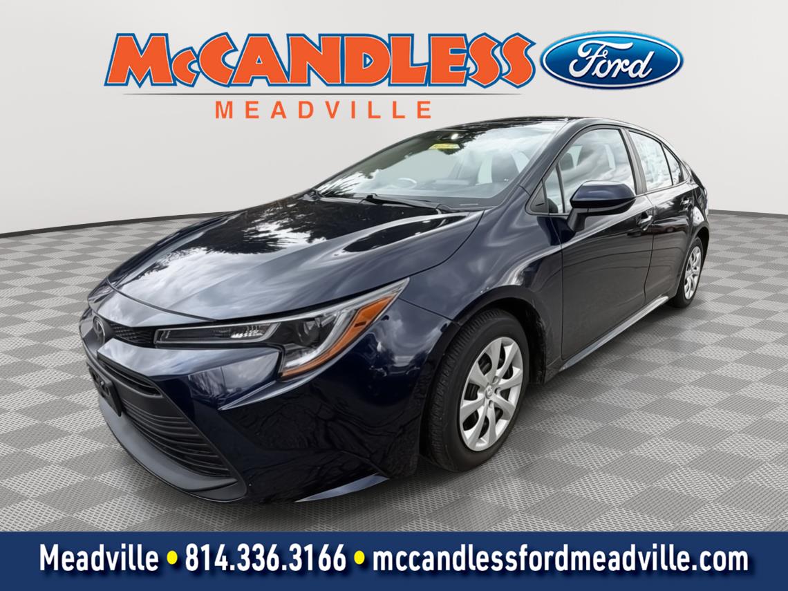 Blueprint 2023 Toyota Corolla LE FWD Sedan Front-Wheel Drive Continuously Variable Transmission