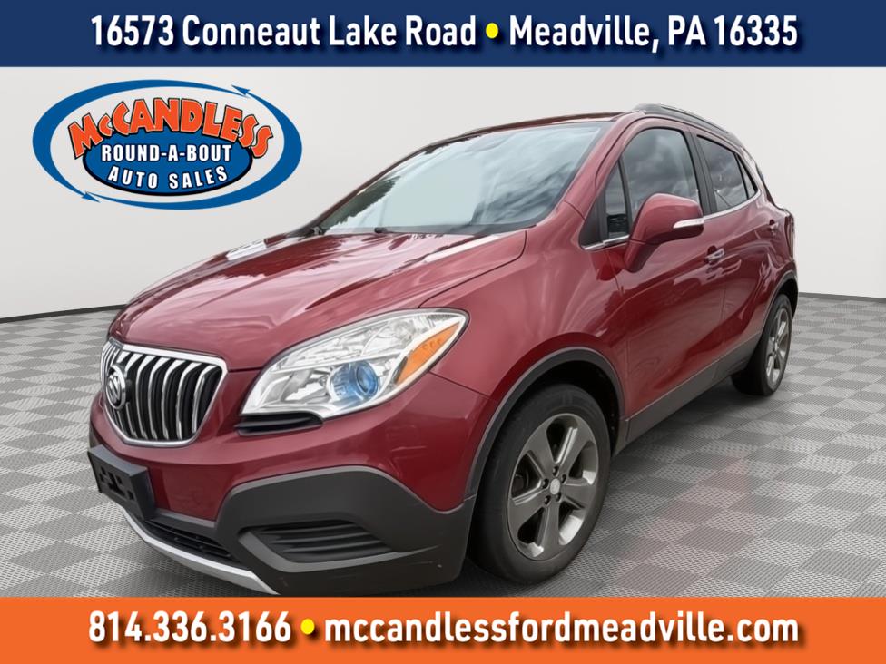 Ruby Red Metallic 2014 Buick Encore SUV / Crossover Front-Wheel Drive 6-Speed Automatic Overdrive