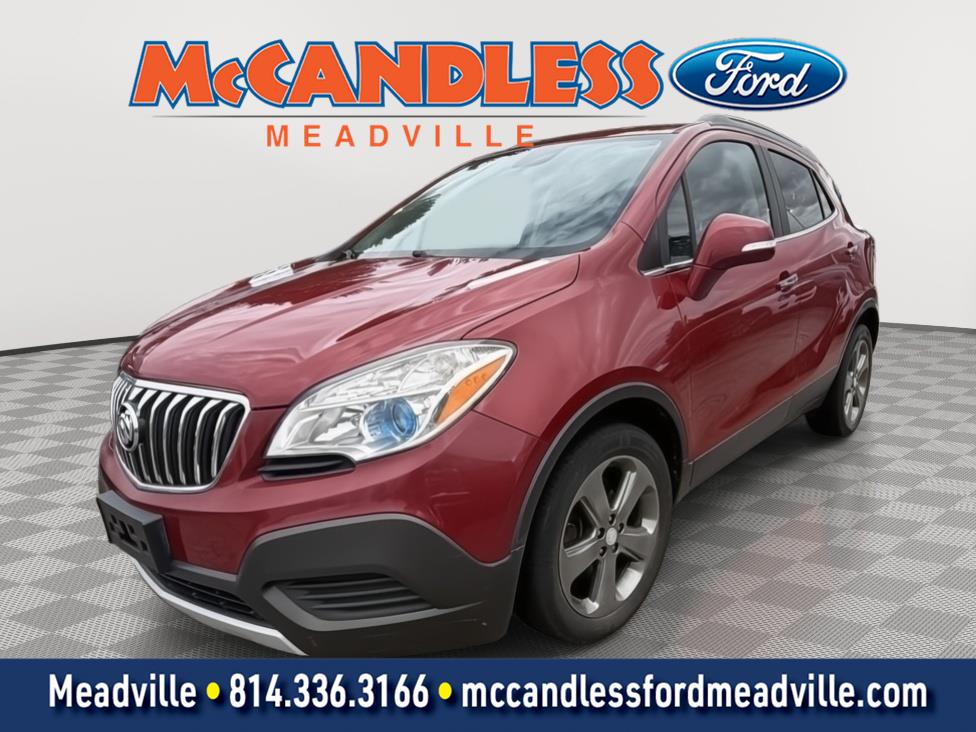 Ruby Red Metallic 2014 Buick Encore FWD SUV / Crossover Front-Wheel Drive 6-Speed Automatic Overdrive