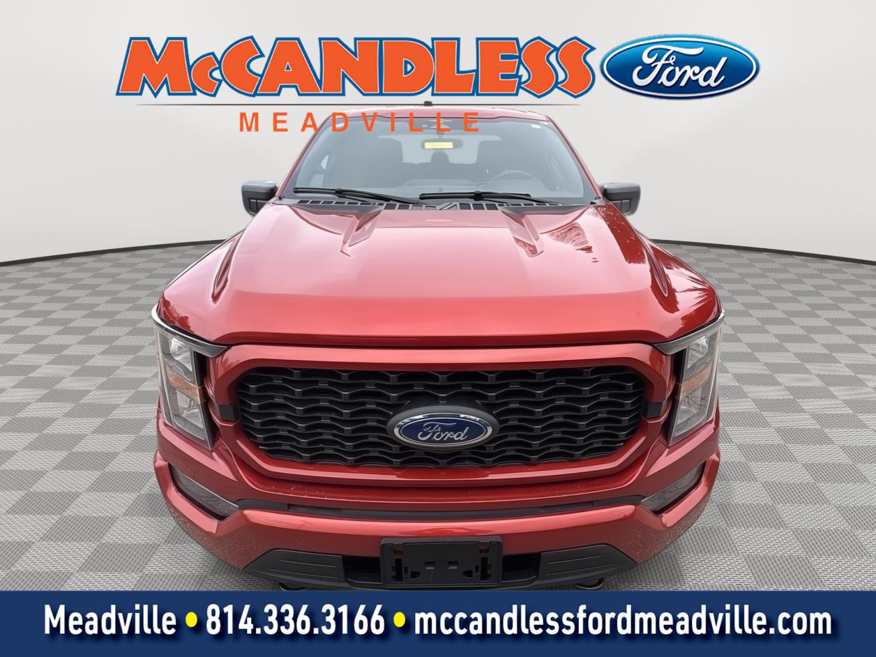 Hot Pepper Red Tinted Clearcoat 2023 Ford F-150 XL SuperCrew 4WD Pickup Truck Four-Wheel Drive Automatic