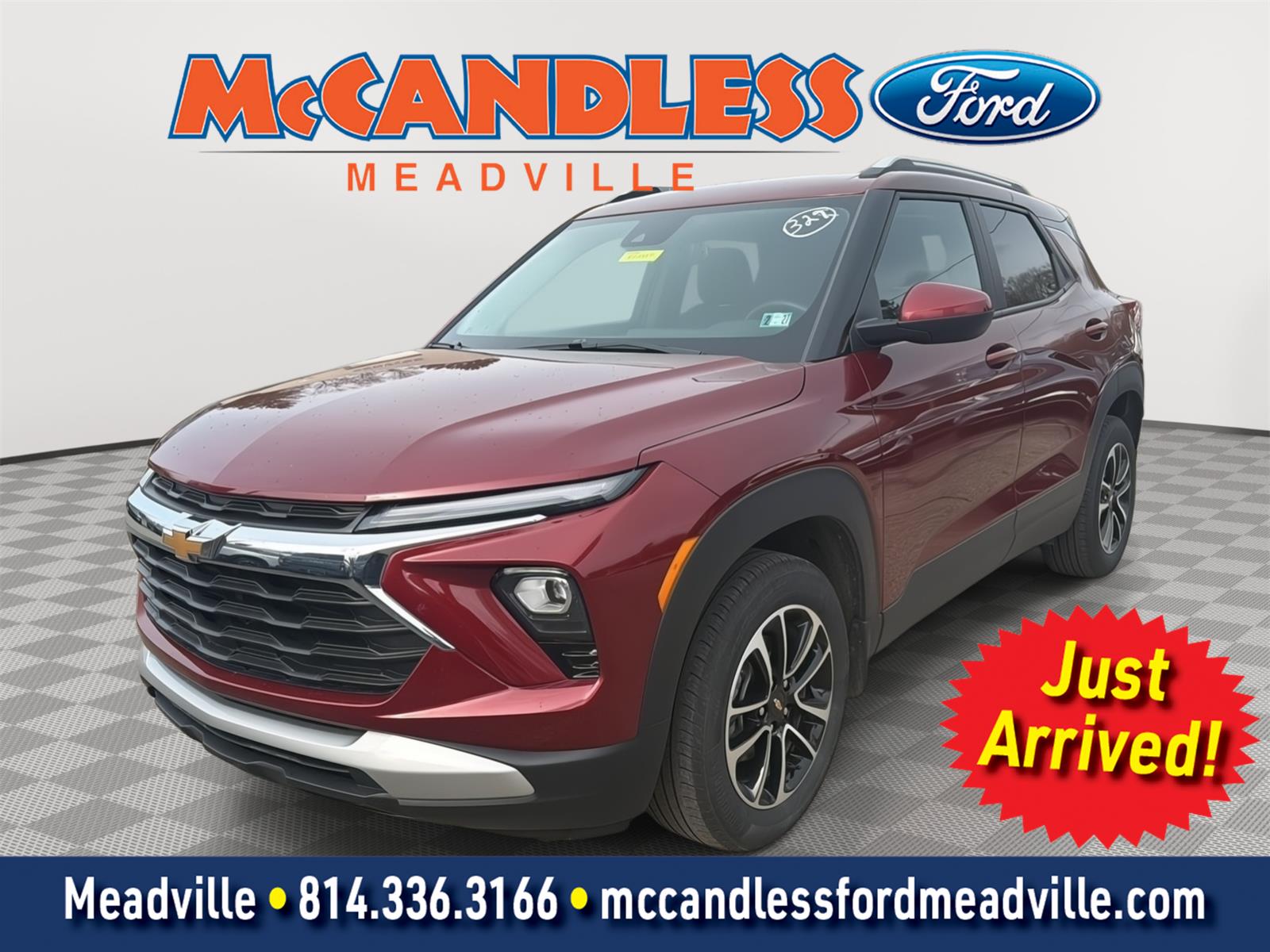 Red (Crimson Metallic) 2024 Chevrolet Trailblazer LT AWD SUV / Crossover Four-Wheel Drive 9-Speed Automatic