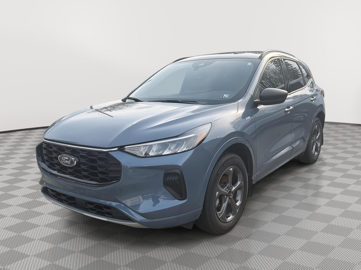 Vapor Blue 2024 Ford Escape SUV / Crossover All-Wheel Drive 8-Speed Automatic
