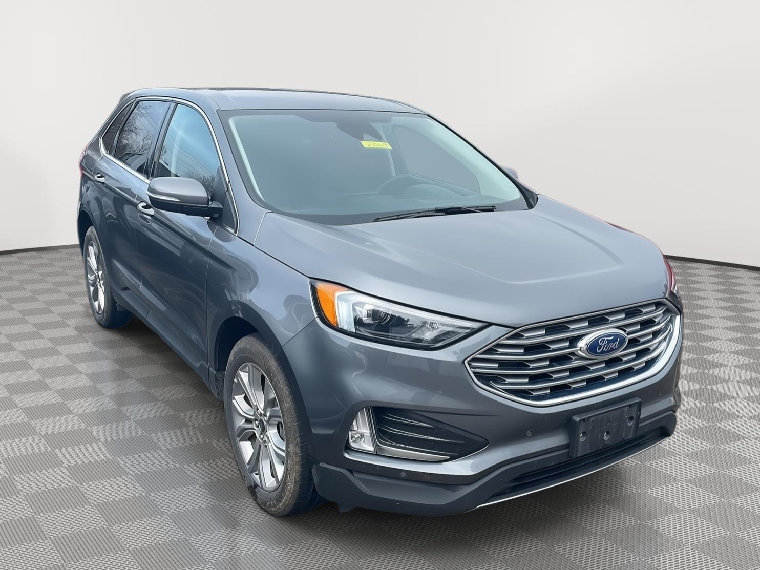 Carbonized Gray 2024 Ford Edge SUV / Crossover All-Wheel Drive 8-Speed Automatic