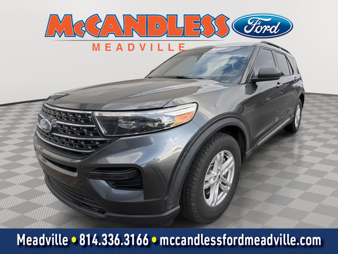 Gray (Magnetic) 2020 Ford Explorer XLT AWD SUV / Crossover All-Wheel Drive Automatic