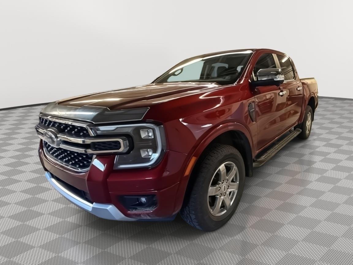 Ruby Red Metallic Tinted Clearcoat 2025 Ford Ranger Pickup Truck Four-Wheel Drive Automatic