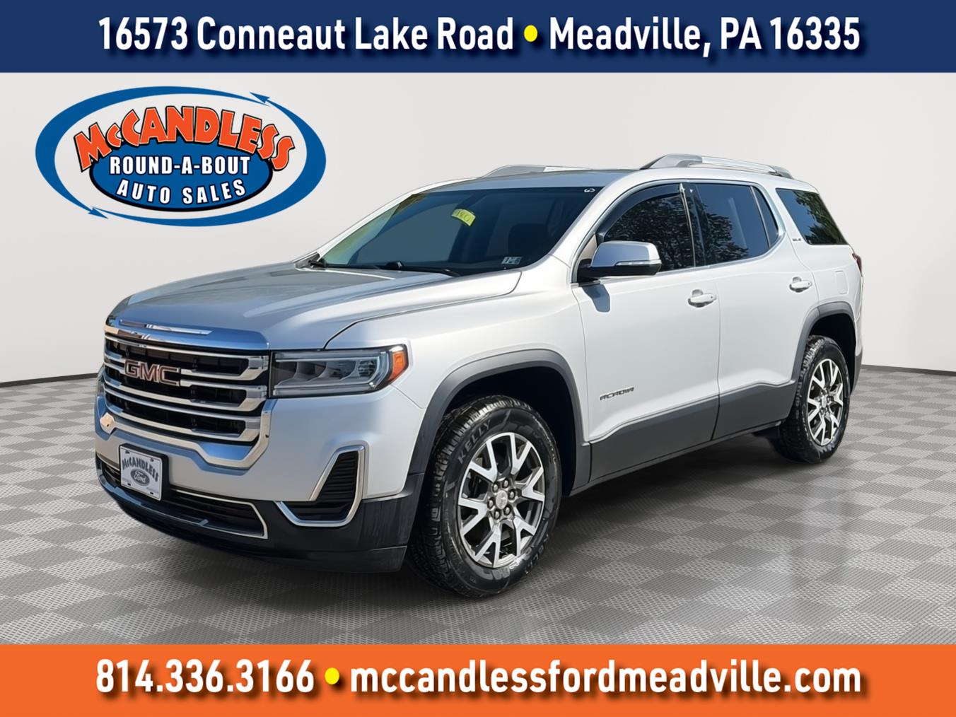 Quicksilver Metallic 2020 GMC Acadia SUV / Crossover Four-Wheel Drive 9-Speed Automatic