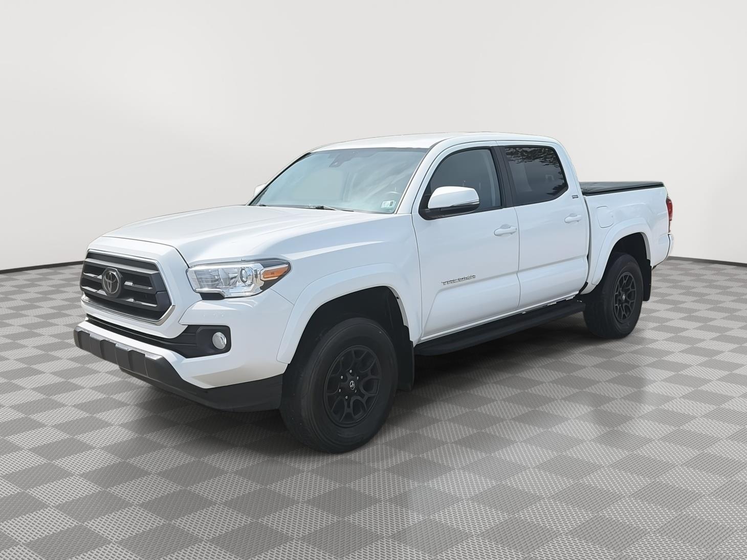 White 2022 Toyota Tacoma Pickup Truck  