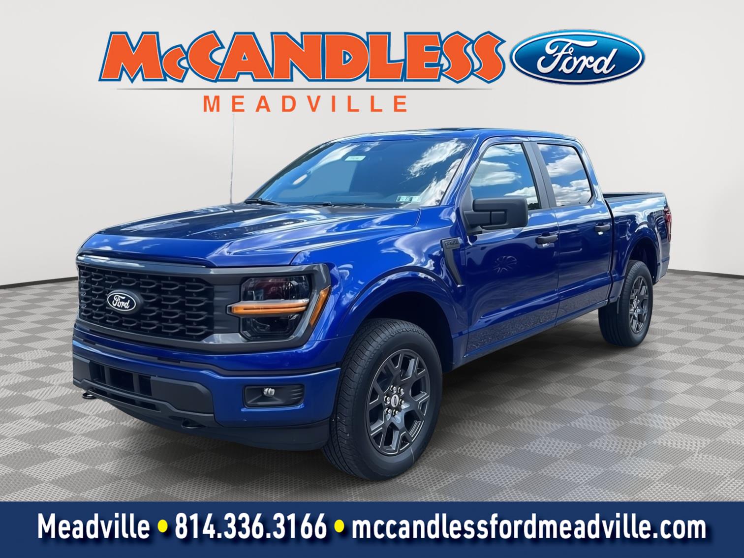 Argon Blue 2026 Ford F-150 Pickup Truck Four-Wheel Drive Automatic
