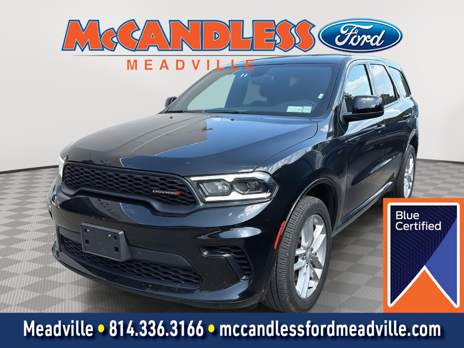 DB Black Clearcoat 2026 Dodge Durango SUV / Crossover All-Wheel Drive 8-Speed Automatic