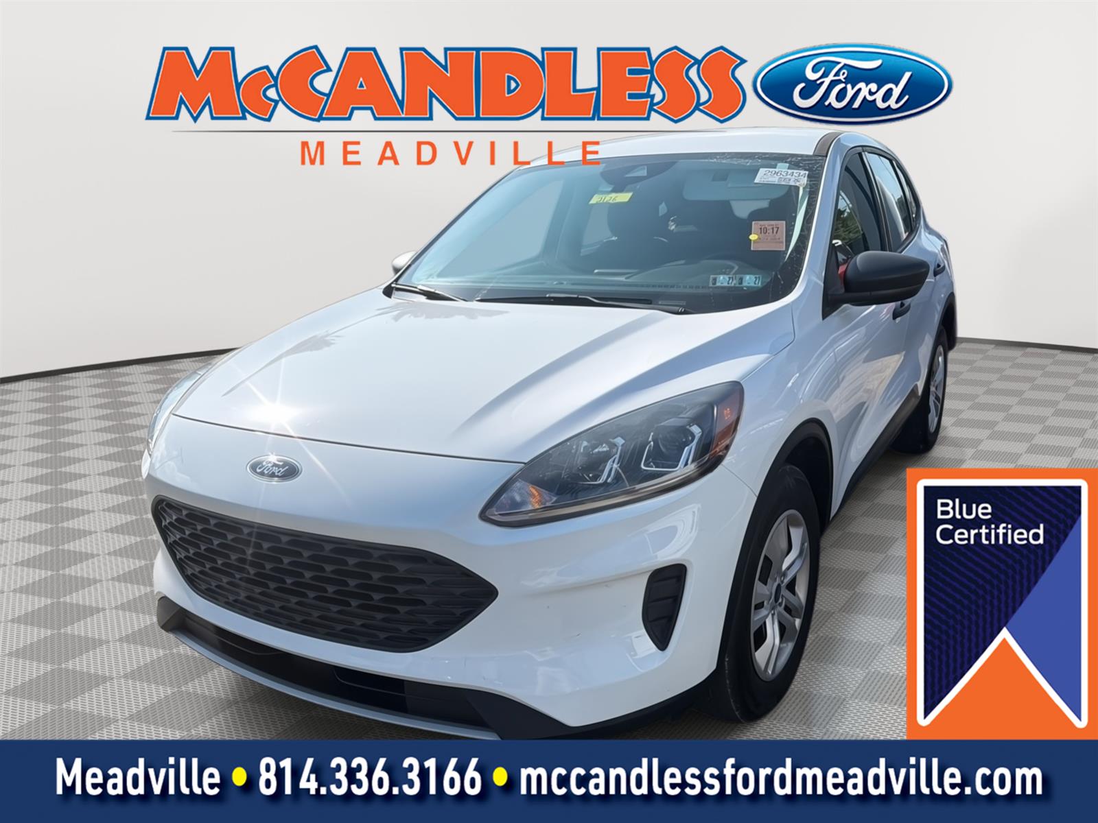 Oxford White 2022 Ford Escape SUV / Crossover All-Wheel Drive 8-Speed Automatic