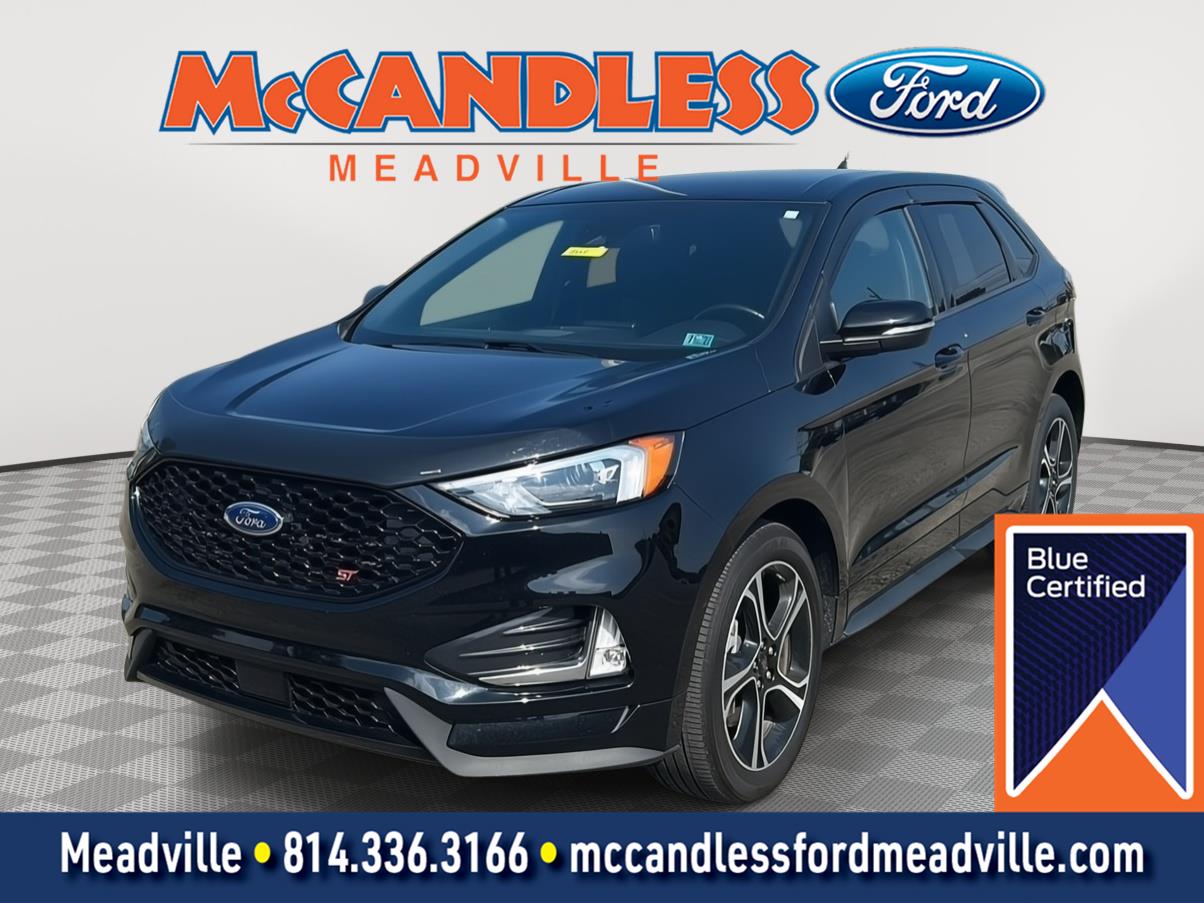 Agate Black 2022 Ford Edge SUV / Crossover All-Wheel Drive 7-Speed Automatic