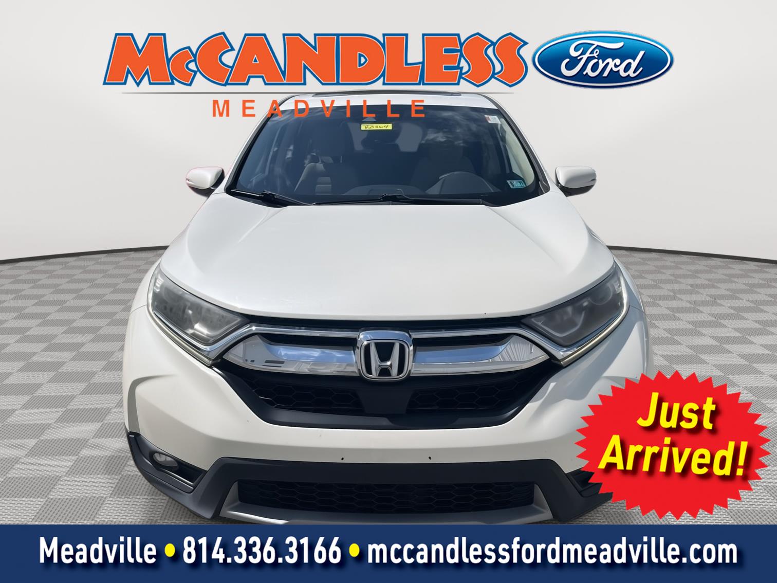 White Diamond Pearl 2018 Honda CR-V SUV / Crossover All-Wheel Drive Continuously Variable Transmission