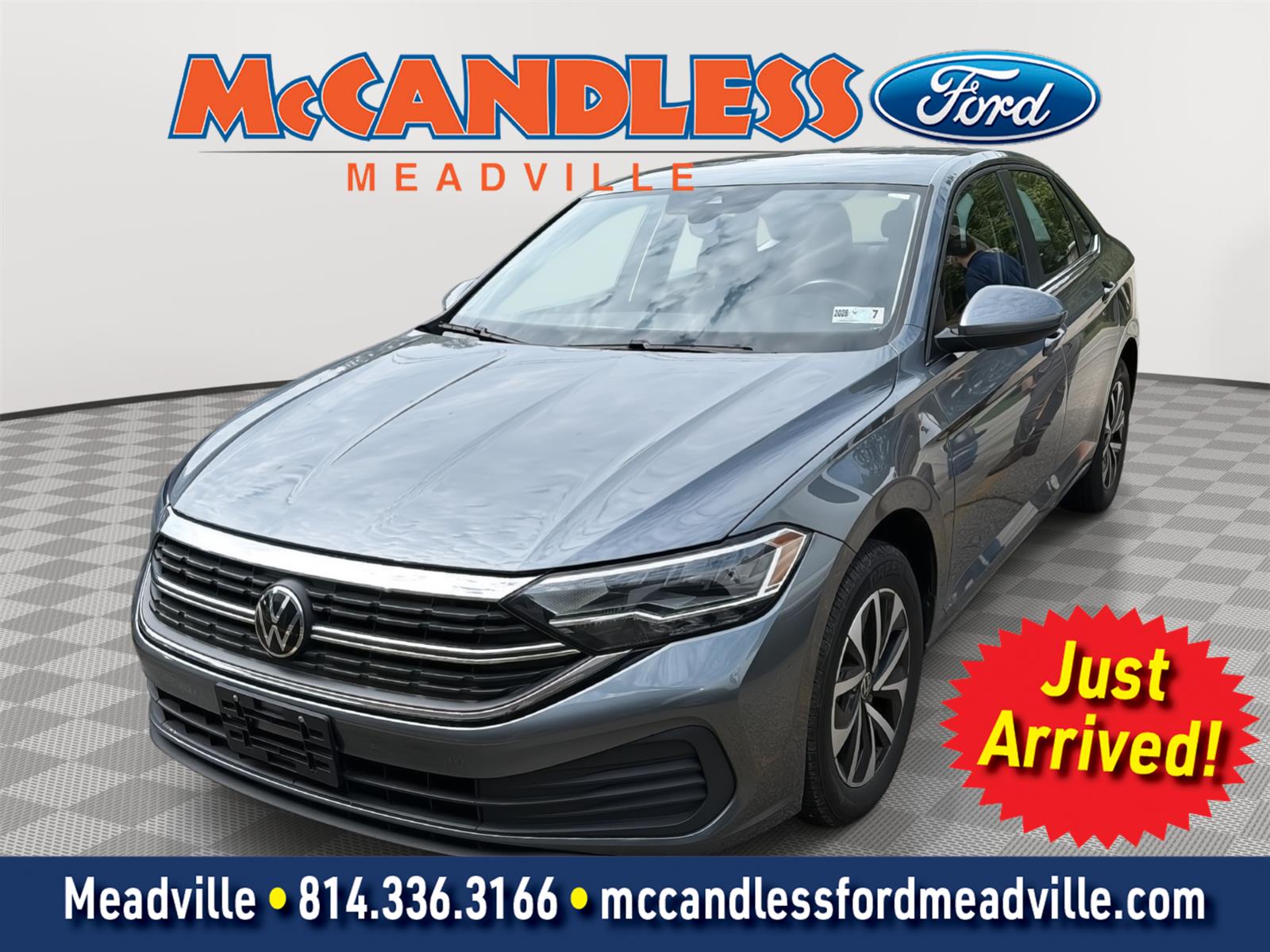 Rising Blue Metallic 2024 Volkswagen Jetta Sedan Front-Wheel Drive Automatic