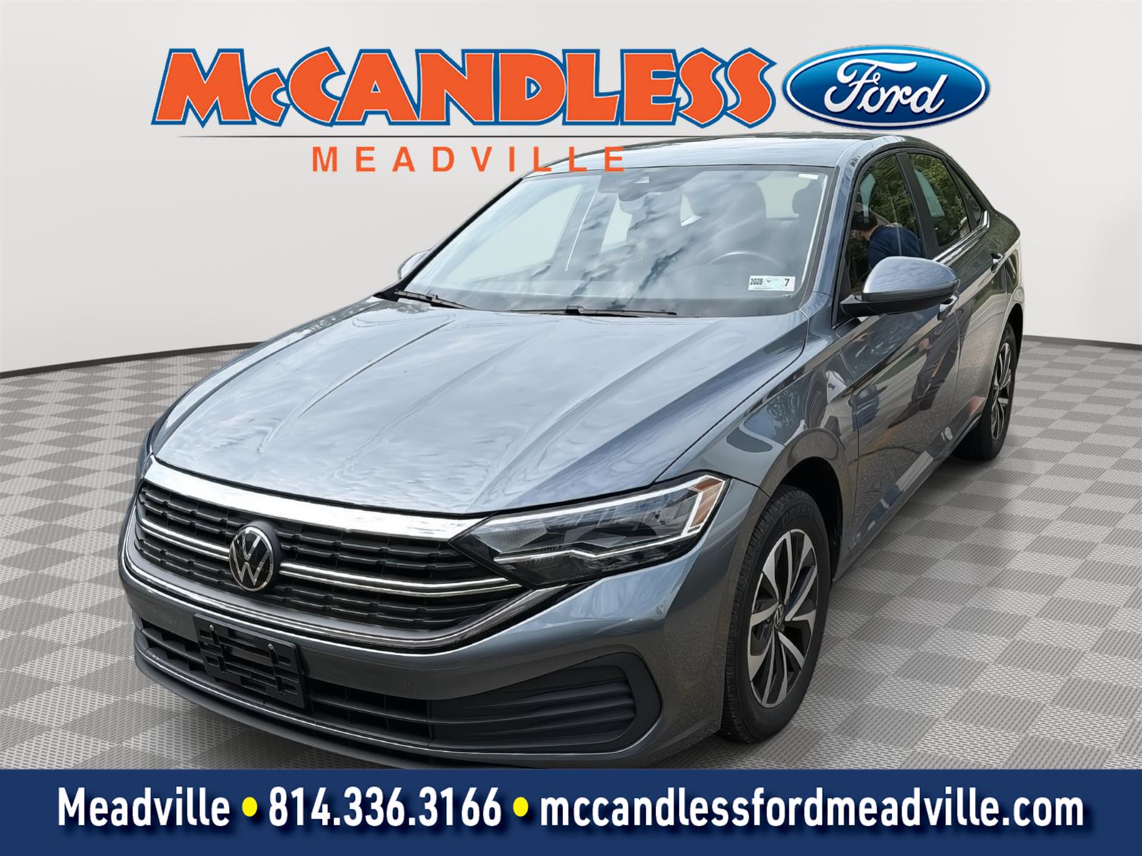 Rising Blue Metallic 2024 Volkswagen Jetta Sedan Front-Wheel Drive Automatic