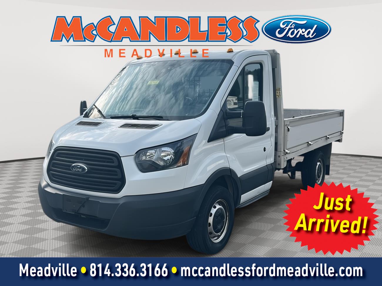 Oxford White 2019 Ford Transit Chassis Van Rear-Wheel Drive 6-Speed Automatic Overdrive