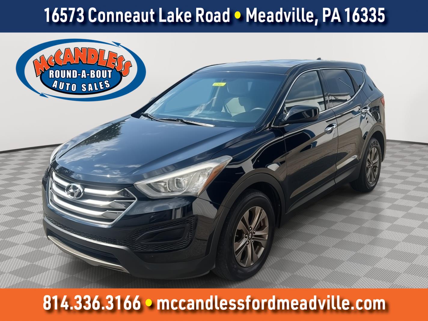 Twilight Black 2016 Hyundai Santa Fe Sport SUV / Crossover All-Wheel Drive Automatic