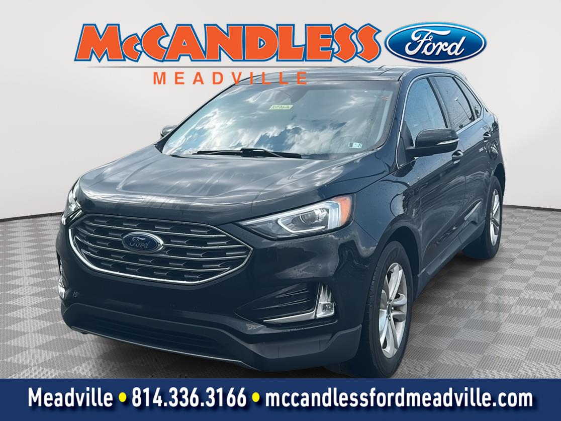 Agate Black 2019 Ford Edge SUV / Crossover All-Wheel Drive 8-Speed Automatic