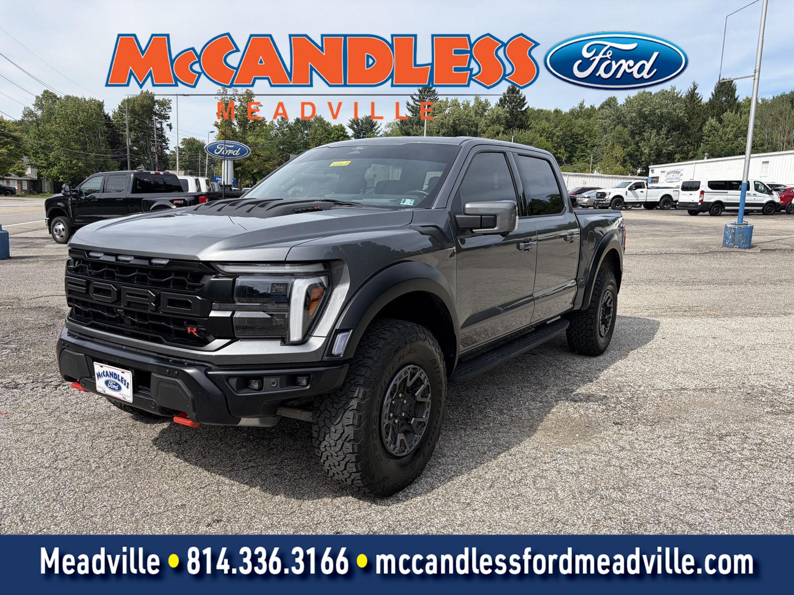 Carbonized Gray 2024 Ford F-150 Pickup Truck Four-Wheel Drive Automatic