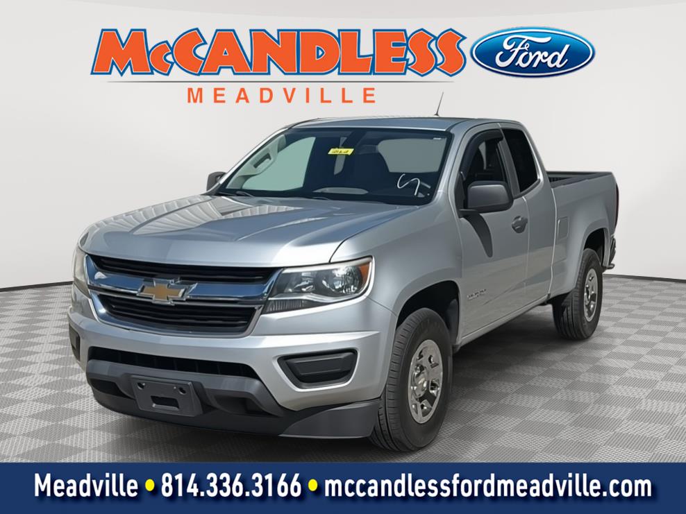 Silver Ice Metallic 2018 Chevrolet Colorado Pickup Truck 4X2 6-Speed Automatic