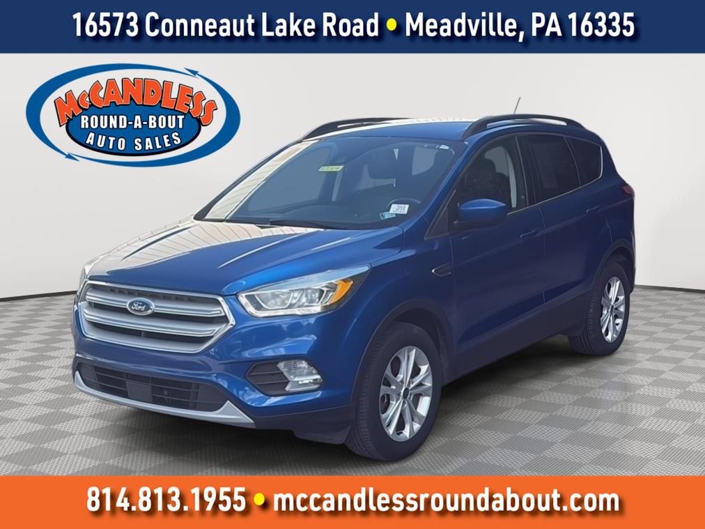 Lightning Blue 2018 Ford Escape SUV / Crossover All-Wheel Drive 6-Speed Automatic