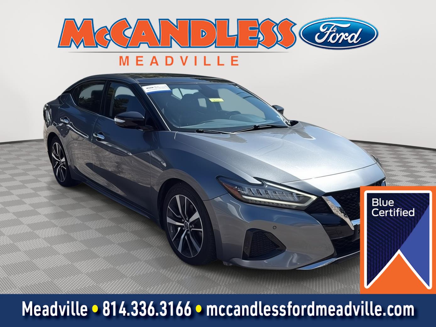 Gray 2023 Nissan Maxima Sedan