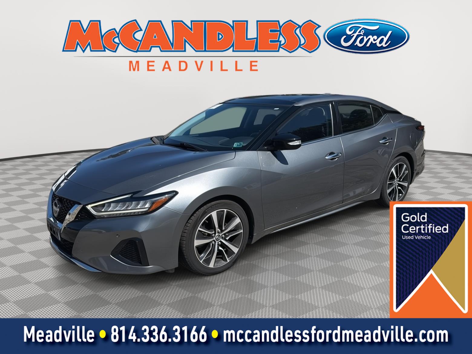 Gray 2023 Nissan Maxima Sedan