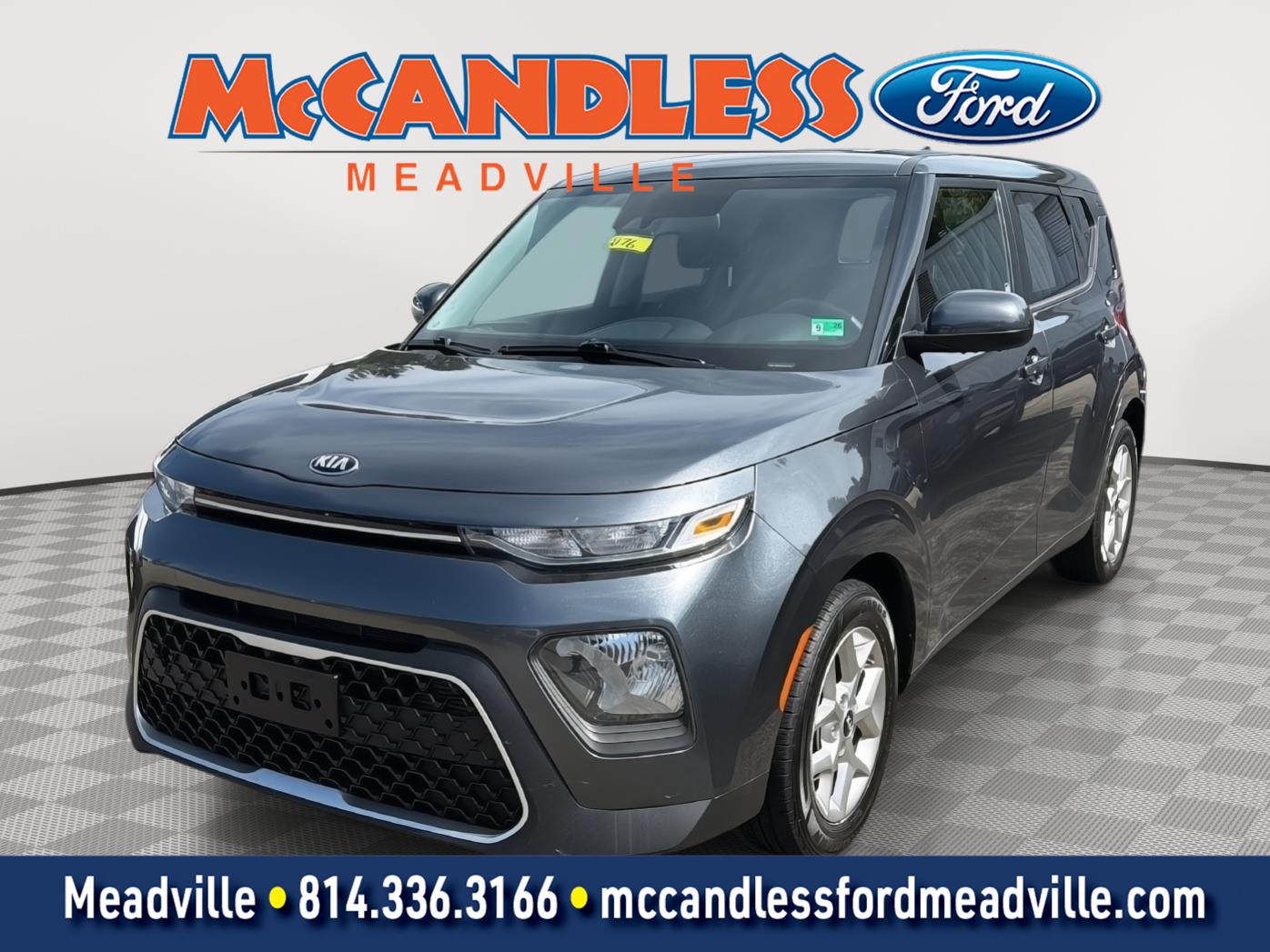 Gravity Gray 2021 Kia Soul SUV / Crossover Front-Wheel Drive Continuously Variable Transmission