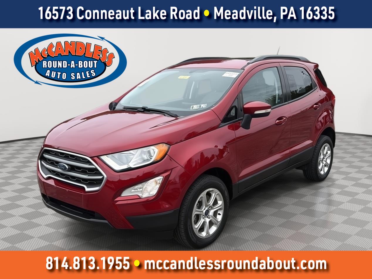 Ruby Red Metallic Tinted Clearcoat 2018 Ford EcoSport SUV / Crossover All-Wheel Drive 6-Speed Automatic