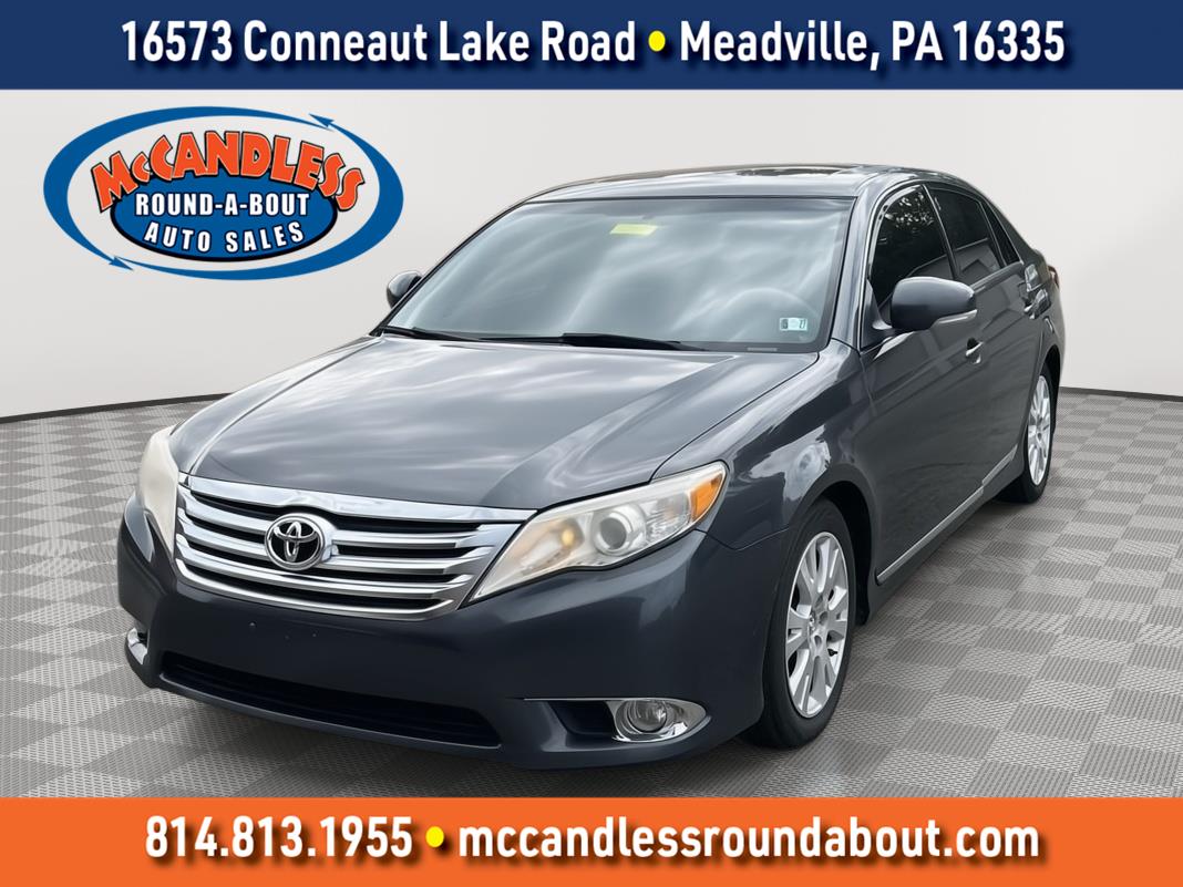 Magnetic Gray Metallic 2012 Toyota Avalon Sedan Front-Wheel Drive 6-Speed Automatic