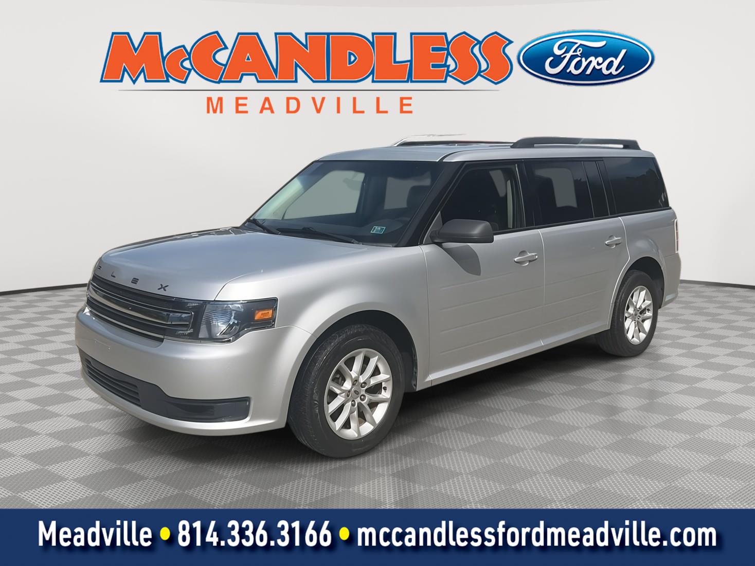Ingot Silver 2019 Ford Flex SUV / Crossover Front-Wheel Drive 6-Speed Automatic