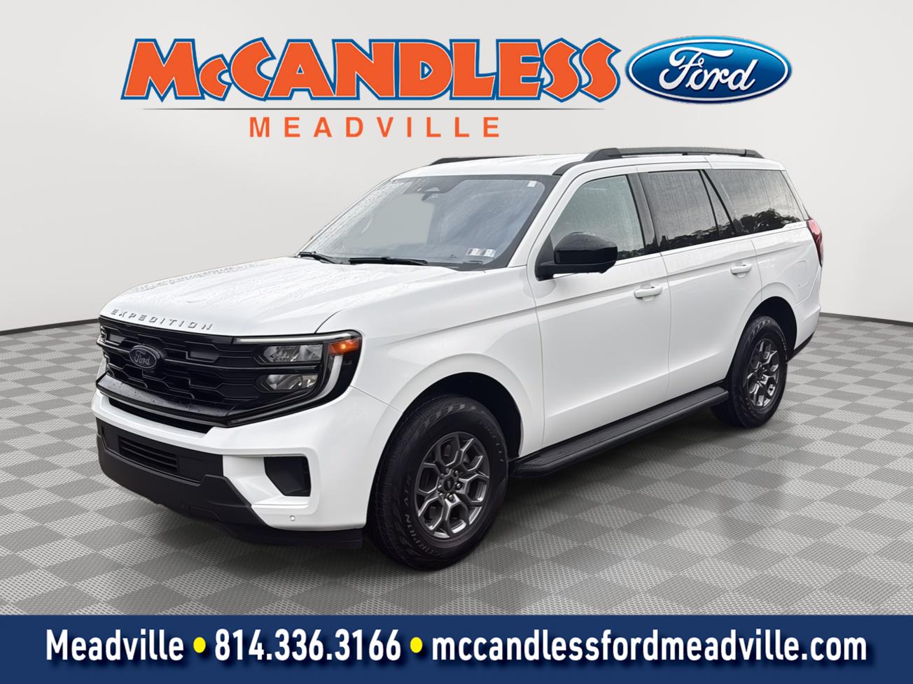 Oxford White 2025 Ford Expedition SUV / Crossover 4X2 Automatic