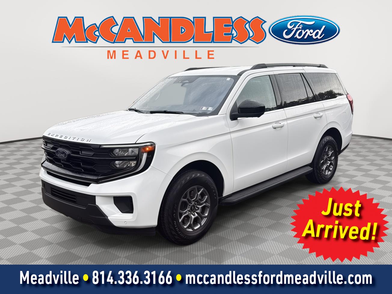 Oxford White 2025 Ford Expedition SUV / Crossover 4X2 Automatic