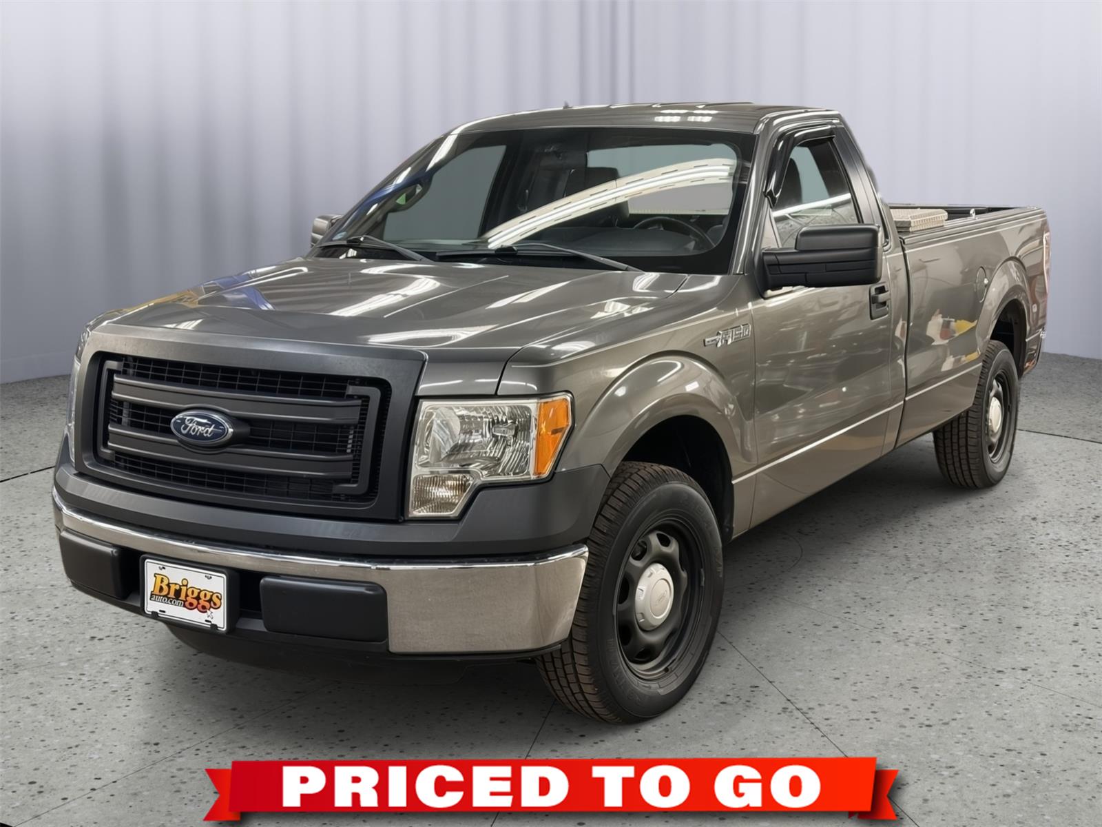 Sterling Gray Metallic 2013 Ford F-150 XL Pickup Truck 4X2 6-Speed Automatic Overdrive