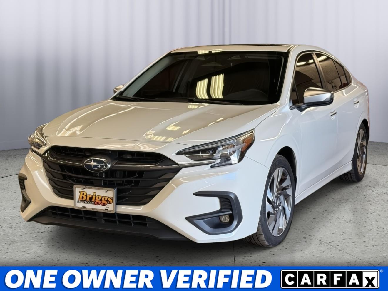 Crystal White Pearl 2023 Subaru Legacy Touring XT AWD Sedan All-Wheel Drive Continuously Variable Transmission