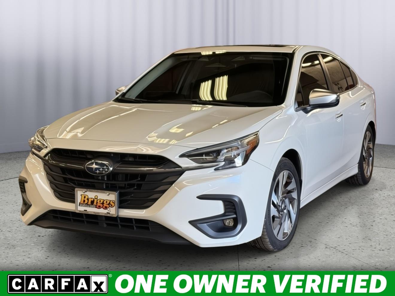 Crystal White Pearl 2023 Subaru Legacy Touring XT AWD Sedan All-Wheel Drive Continuously Variable Transmission