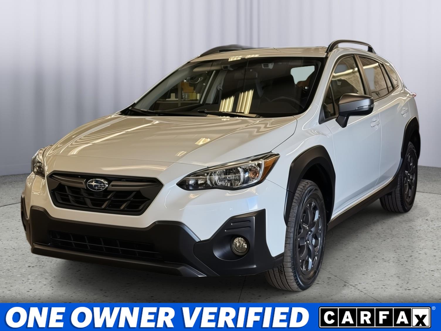 Crystal White Pearl 2023 Subaru Crosstrek Sport AWD SUV / Crossover All-Wheel Drive Continuously Variable Transmission