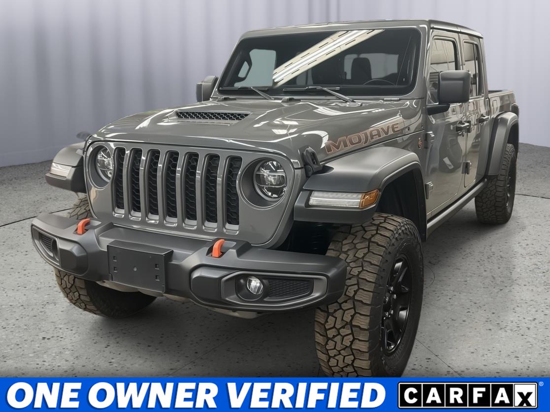 Sting-Gray Clearcoat 2021 Jeep Gladiator Mojave Crew Cab 4WD Pickup Truck Four-Wheel Drive 8-Speed Automatic