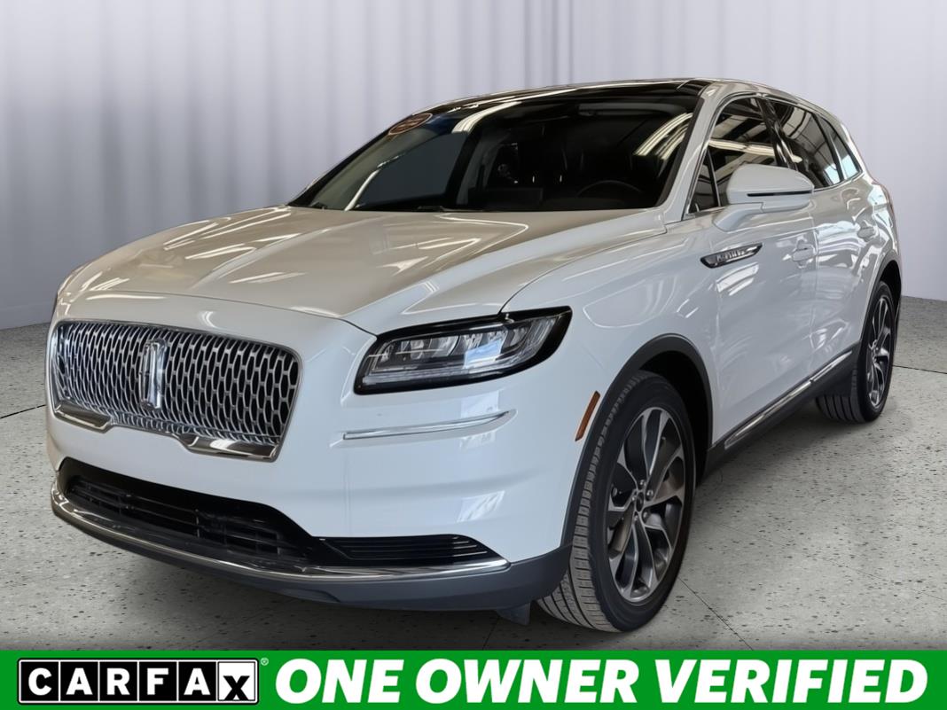 Pristine White Metallic Tri-Coat 2022 Lincoln Nautilus Reserve AWD SUV / Crossover All-Wheel Drive 8-Speed Automatic