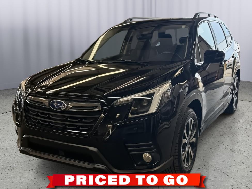 Crystal Black Silica 2023 Subaru Forester Limited Crossover AWD SUV / Crossover All-Wheel Drive Continuously Variable Transmission